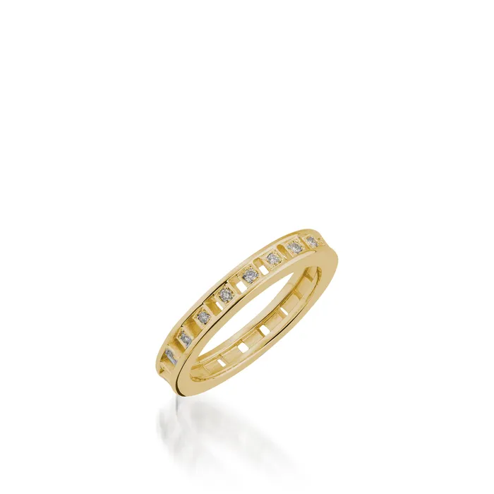 Rings John Atencio Cascade Diamond Stack Ring