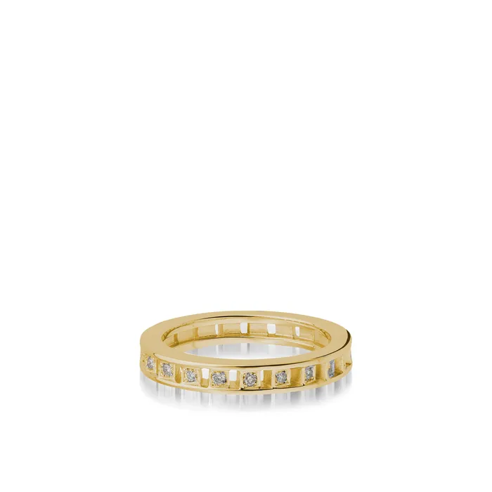 Rings John Atencio Cascade Diamond Stack Ring