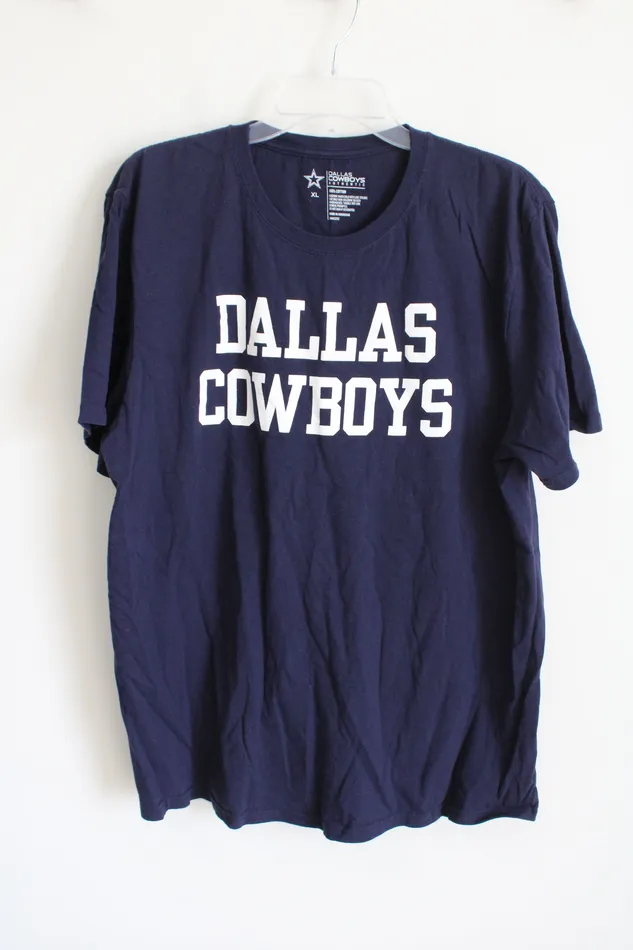 Rings Jubilee Thrift Dallas Cowboys Navy Blue Tee XL