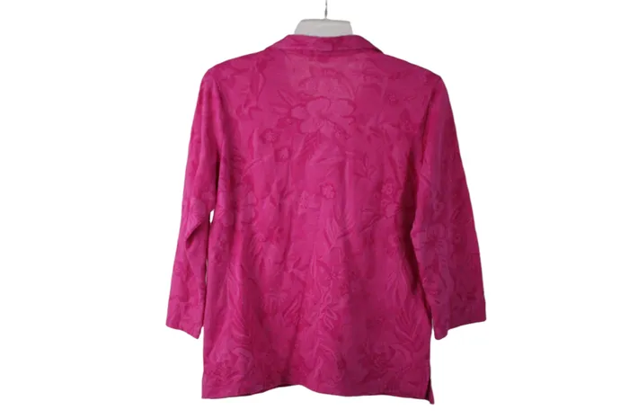 Rings Jubilee Thrift Pink Floral Top M