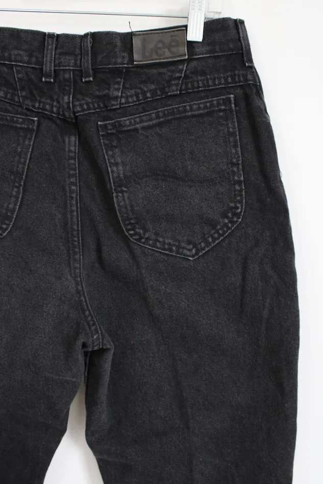 Rings Lee Vintage Lee Black Denim Jeans 14 Petite