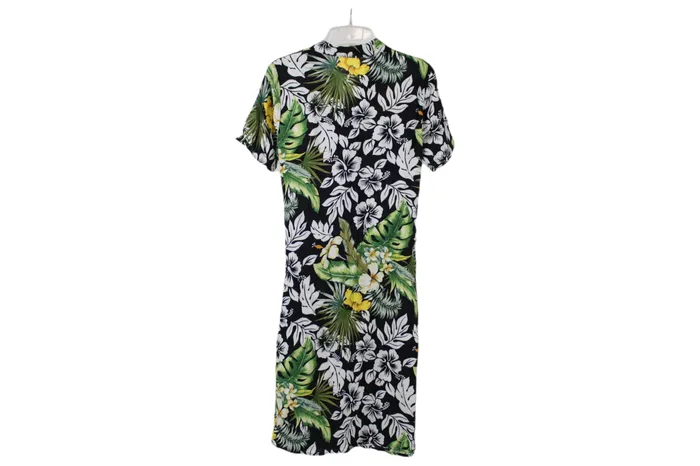 Rings Notations Notations Floral Button Down Dress S
