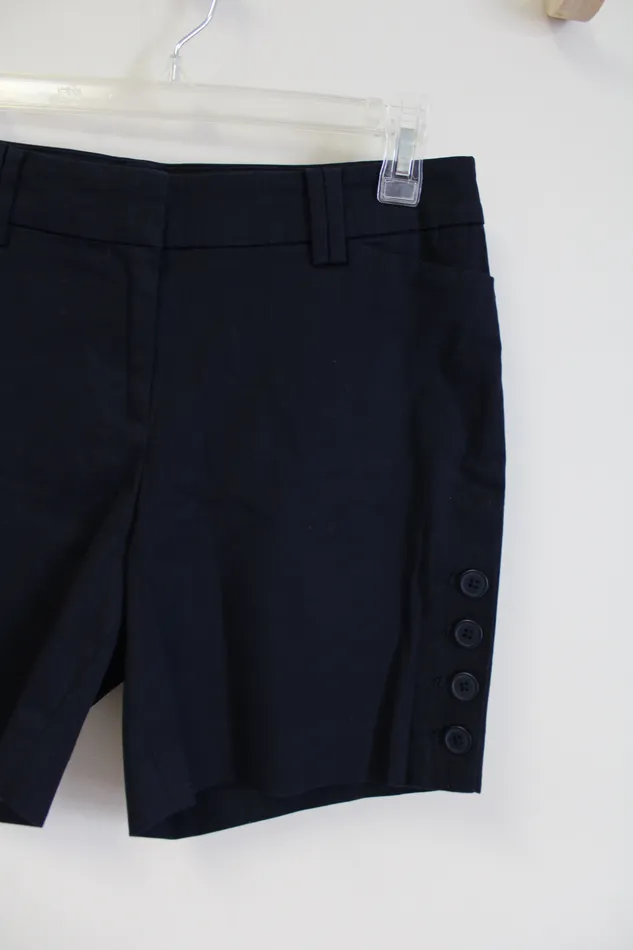 Rings Talbots Talbots Dark Navy Blue Shorts 4 Petite