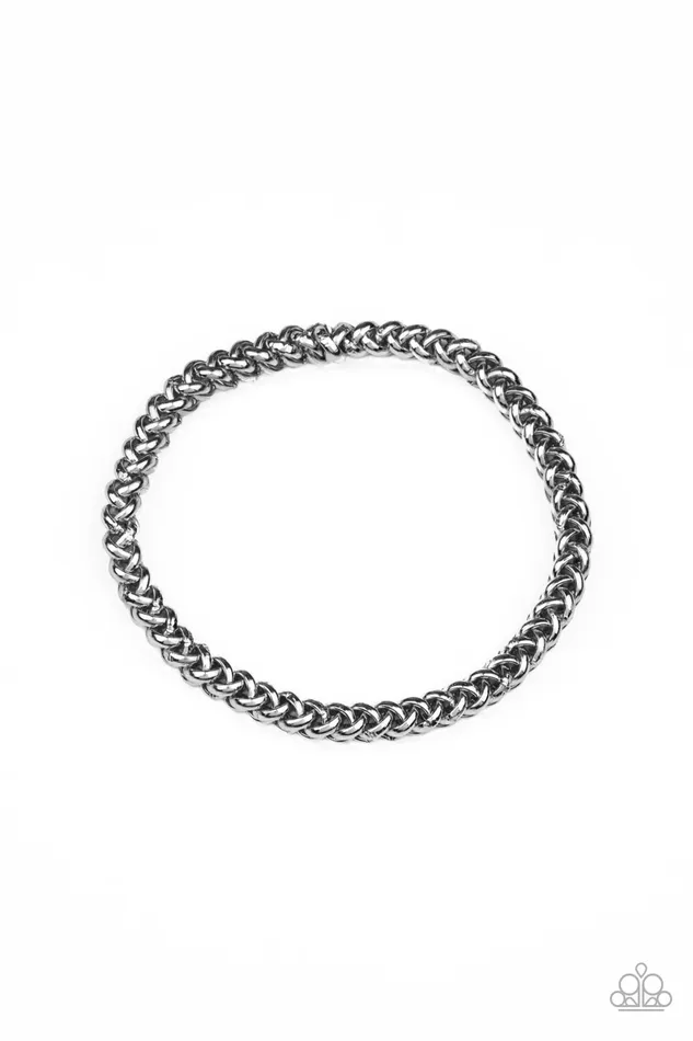 Setting The Pace Black Paparazzi Accessories Rings