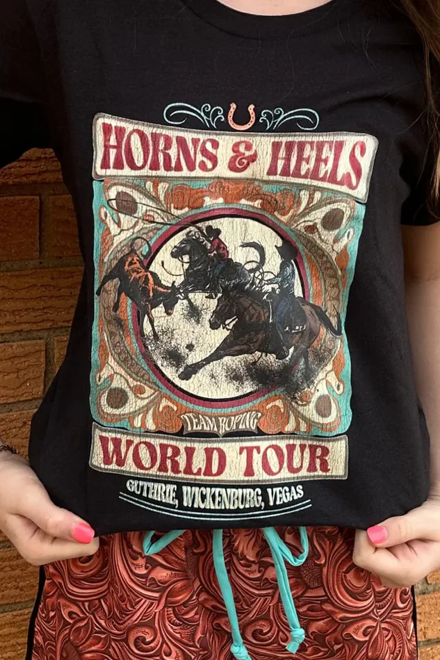 STERLING KREEK Earrings TEAM ROPING WORLD TOUR TEE KIDS