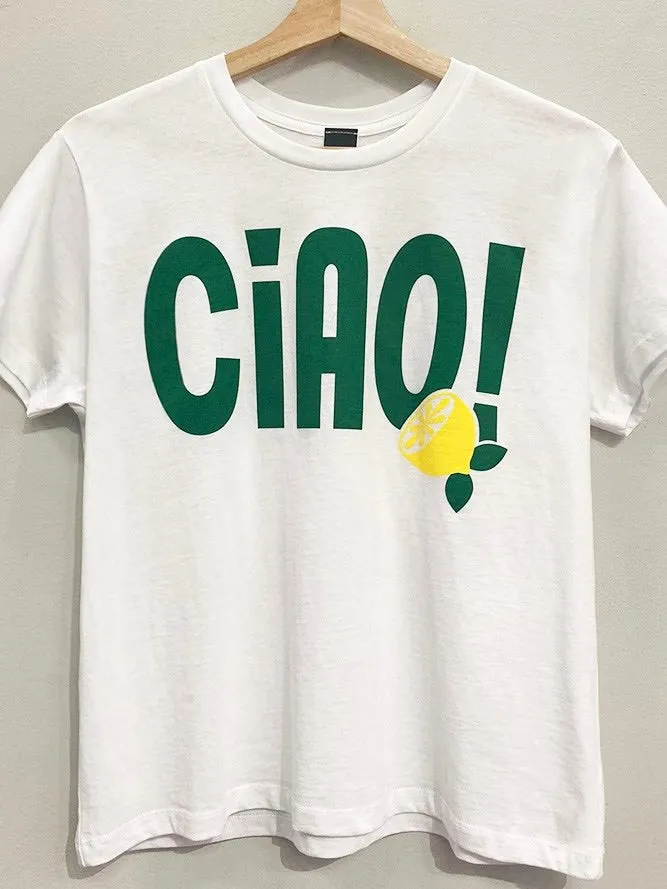 Sweet Claire Earrings Ciao Lemon Boyfriend Tee