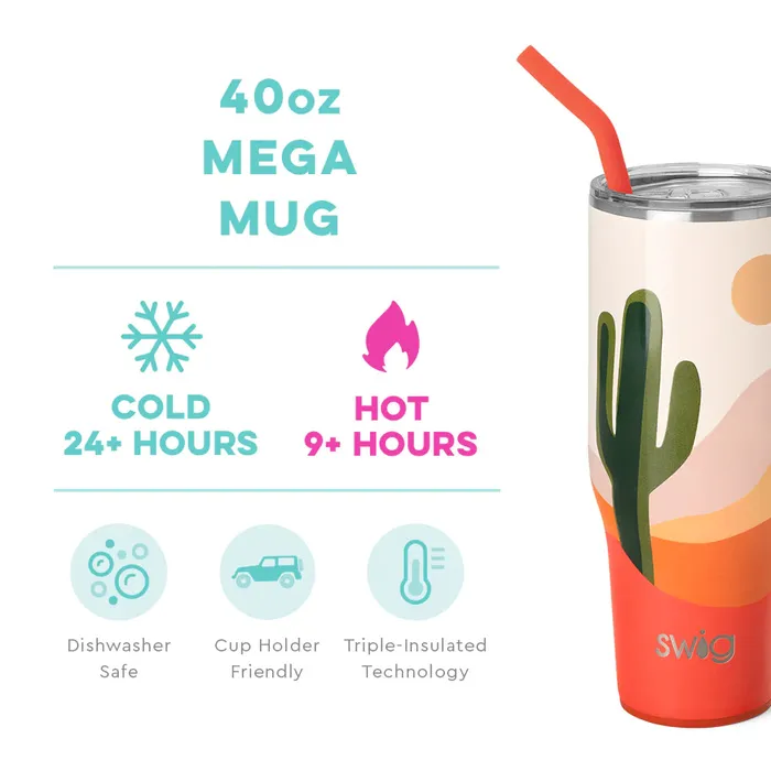 SWIG LIFE BOHO DESERT MEGA MUG 40oz The Chandelier Rose Boutique Earrings
