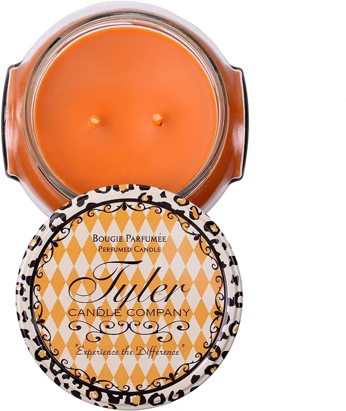 TYLER CANDLE CO 11 OZ PUMPKIN SPICE TYLER CANDLE COMPANY Rings