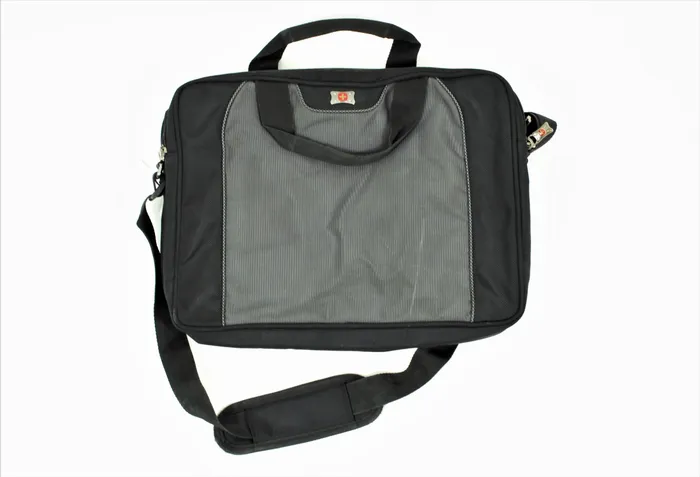 Wenger Black Satchel Bag Jubilee Thrift Rings