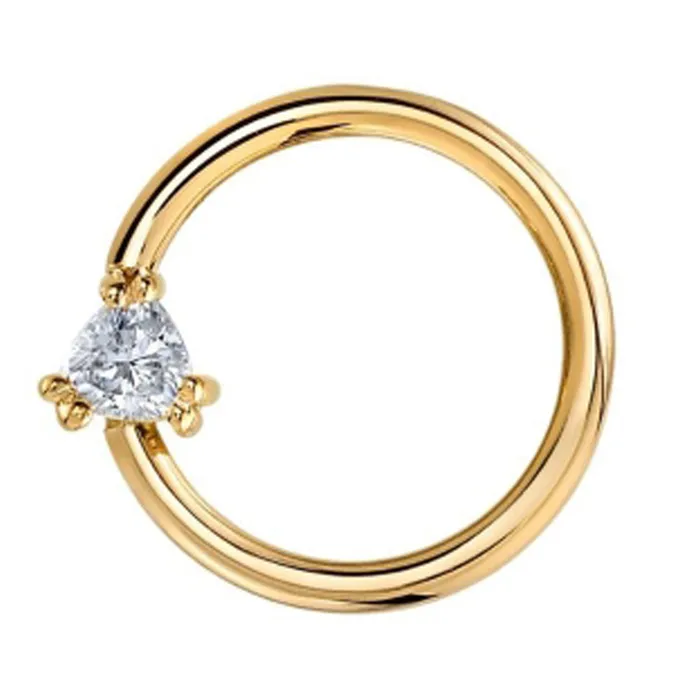 Body Vision BVLA Rings Tanti Seam Ring in Gold with DIAMOND