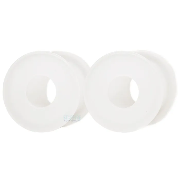 Boro Bullet Holes glass eyelets White Gorilla Glass Rings