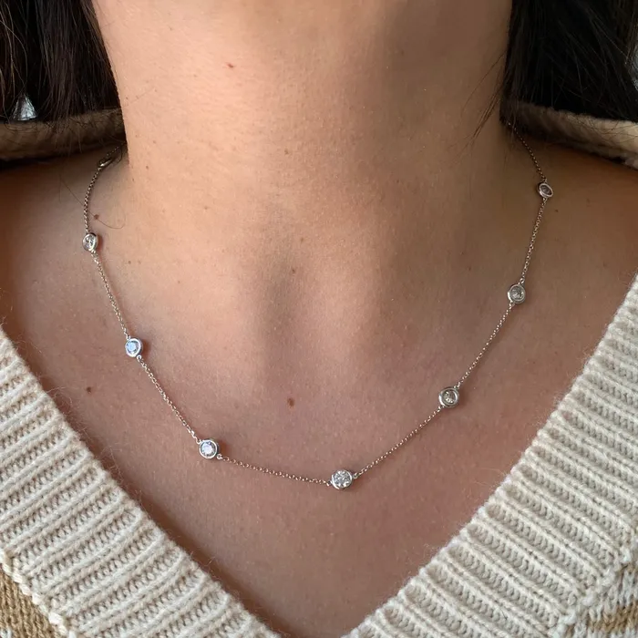 Diamonds By the Yard Necklace 256ctw Donald Haack Diamonds Necklaces Diamonds By the Yard Necklace 256ctw Donald Haack Diamonds Necklaces