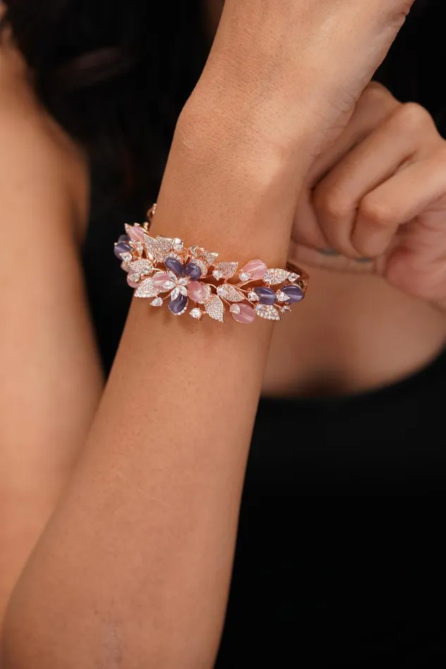 Drizella Beaded Diamond Pastel Bracelet Lala Land Collection Attrangi Bracelets