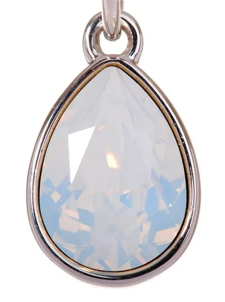 E7258 Teardrop Opal Swarovski Elements Drop Earrings Red Earrings