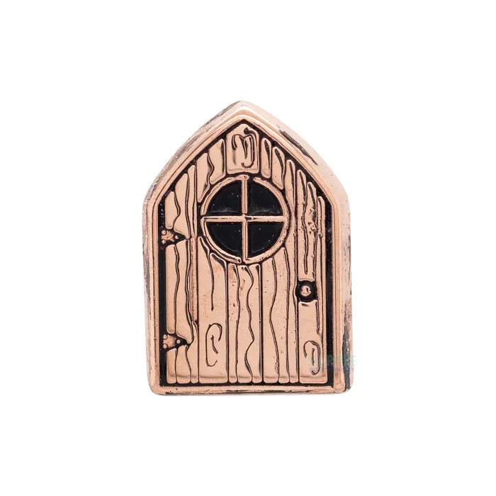 Earrings Body Gems threadless Fairy Door End in Gold