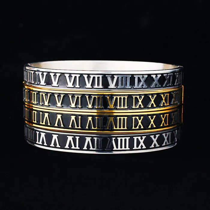 Earrings Men Designer Roman Numeral