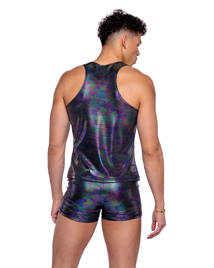 Earrings Roma Costume Inc 6529 Rainbow Shimmer Camouflage Tank Top Earrings Roma Costume Inc 6529 Rainbow Shimmer Camouflage Tank Top