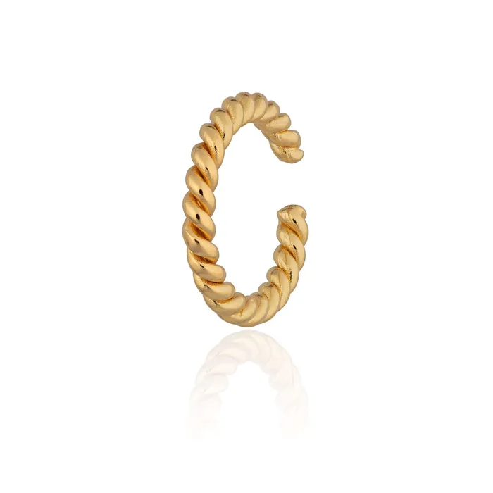 Earrings Scream Pretty Twist Single Ear Cuff