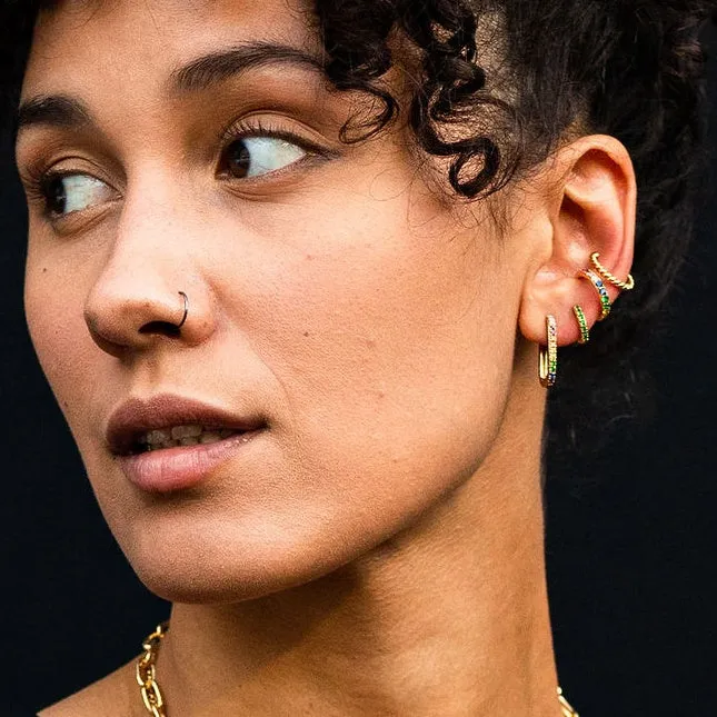 Earrings Scream Pretty Twist Single Ear Cuff