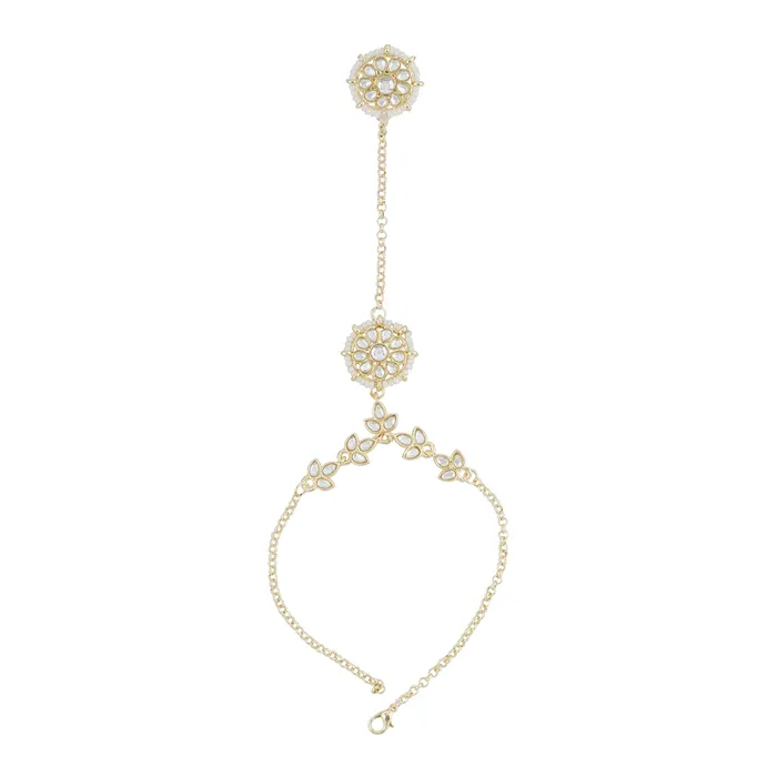 Earrings Teejh Teejh Yashita Hathphool Earrings Teejh Teejh Yashita Hathphool