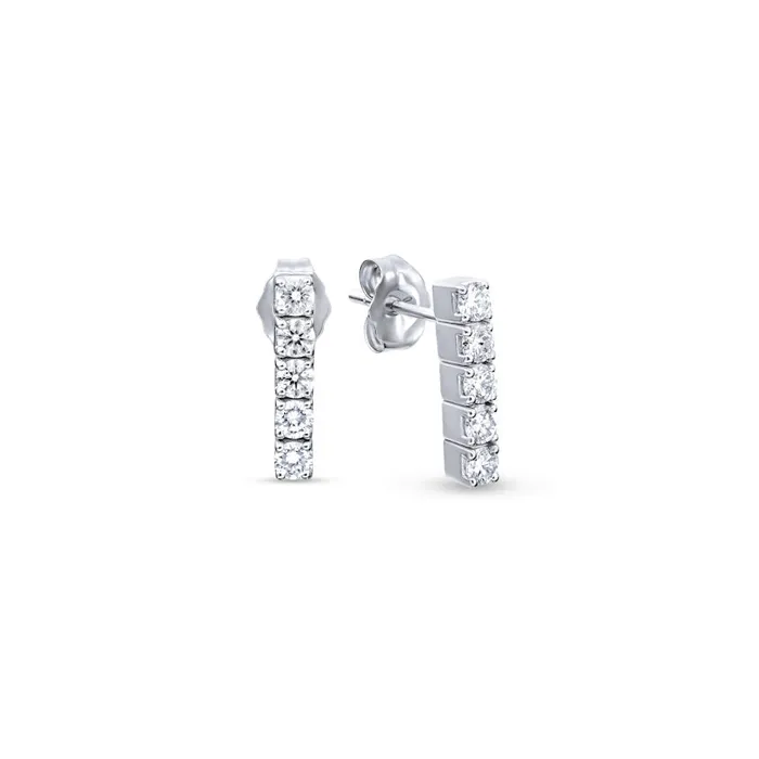Earrings Tennis Diamond Earrings Alexis Jae