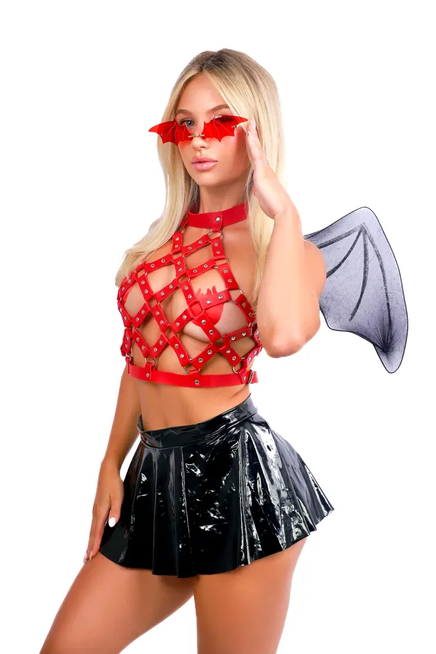Earrings THE LUMI SHOP FULL OUTFIT Devils Ruby Bat 5 pcs