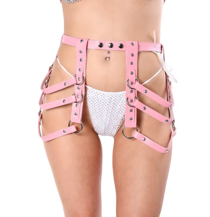 Earrings THE LUMI SHOP Miss Pink Leg Harness