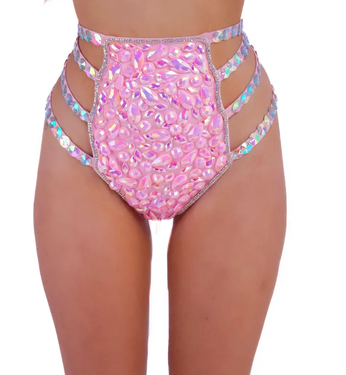 Earrings THE LUMI SHOP Pink Pixie Dreamland Rhinestone Set 3 pcs