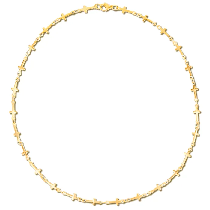 Ellie Vail Necklaces Kennedy Cross Chain Necklace