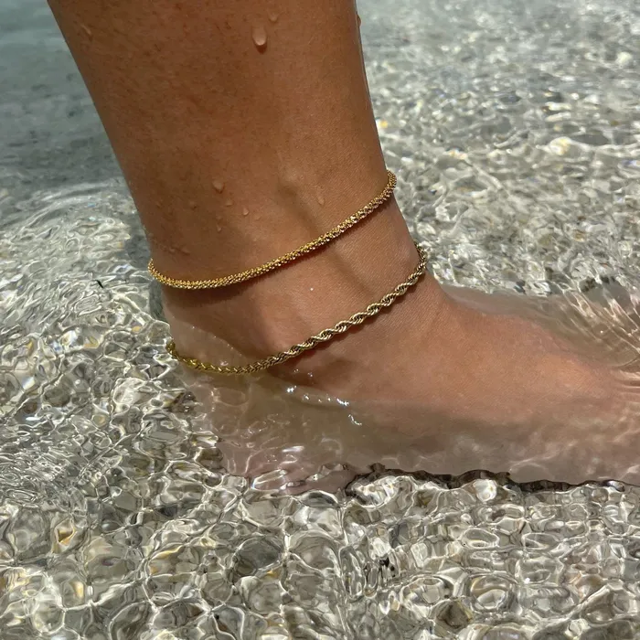 Ellie Vail Necklaces Rita Dainty Chain Anklet