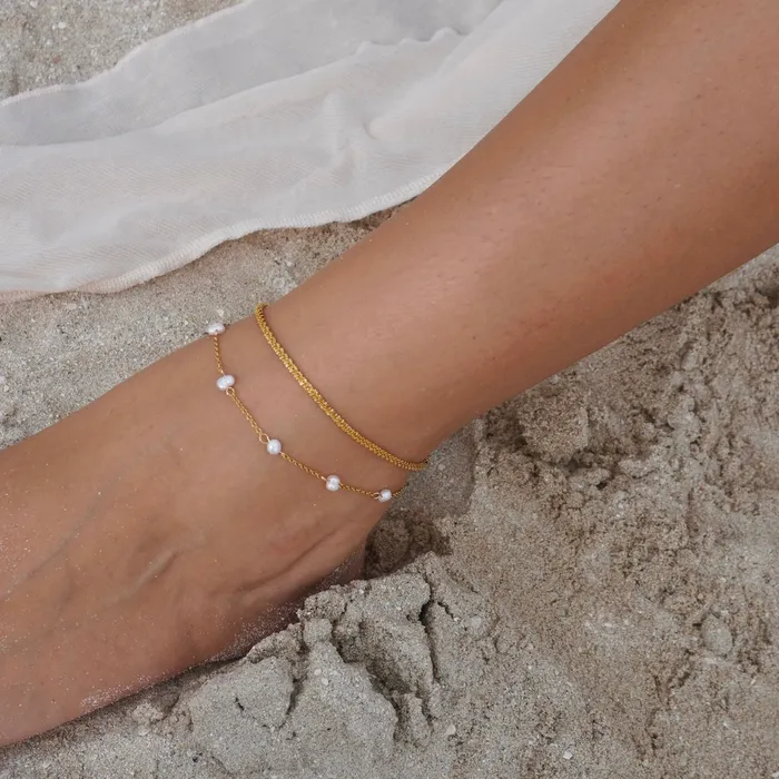 Ellie Vail Necklaces Rita Dainty Chain Anklet