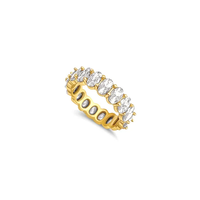 Ellie Vail Rings Mylah Oval Eternity Band Ring