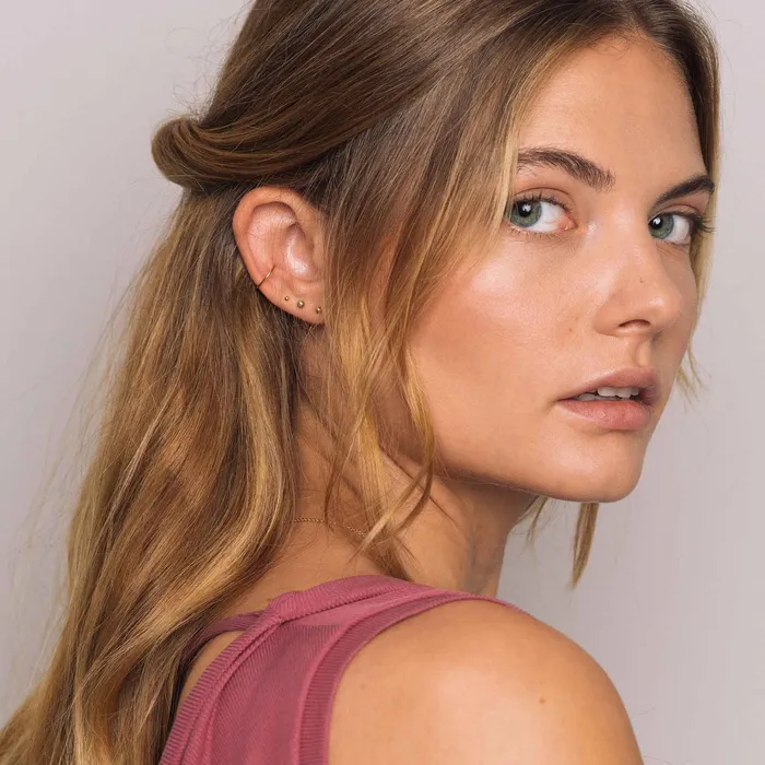 fejn KS Earrings open hoop simple ear cuff