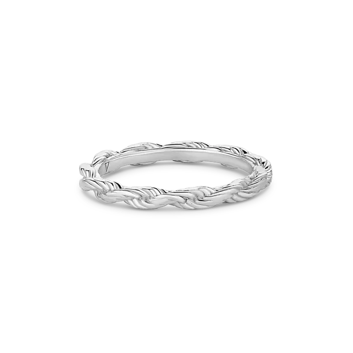 Florence Rings Rope Ring Sterling Silver Florence Rings Rope Ring Sterling Silver
