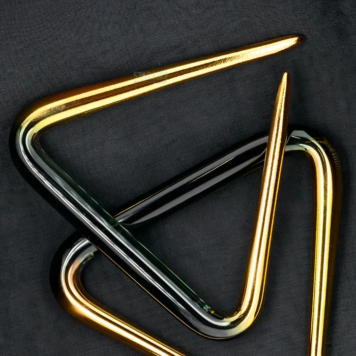 Glassheart Glass Heart Studio PreStyled Sets Glass Triangles Gold Tipped Coal