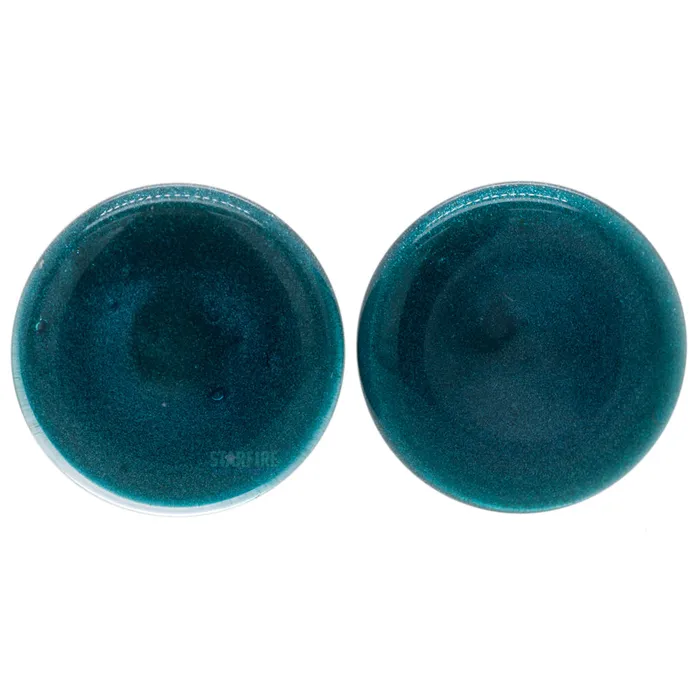 Glasswear Studios Necklaces Glass Colorfront Plugs Sapphire Premium Color