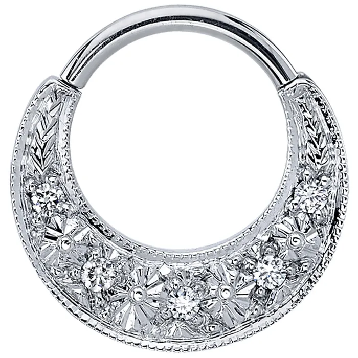 Jenn Hinge Ring in Gold with DIAMONDS Body Vision BVLA Rings