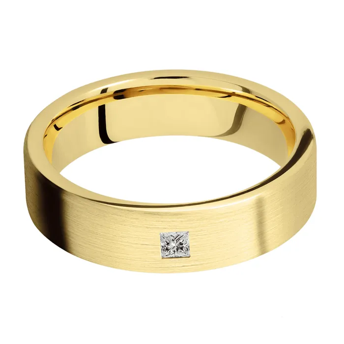 Lashbrook Rings 14K Yellow Gold Diamond Band