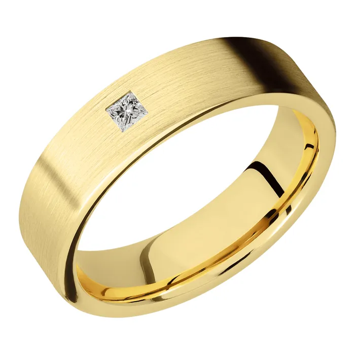 Lashbrook Rings 14K Yellow Gold Diamond Band Lashbrook Rings 14K Yellow Gold Diamond Band