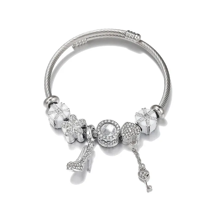 Luxe Collection Luxe6239 Diva Charm Bracelet Bracelets