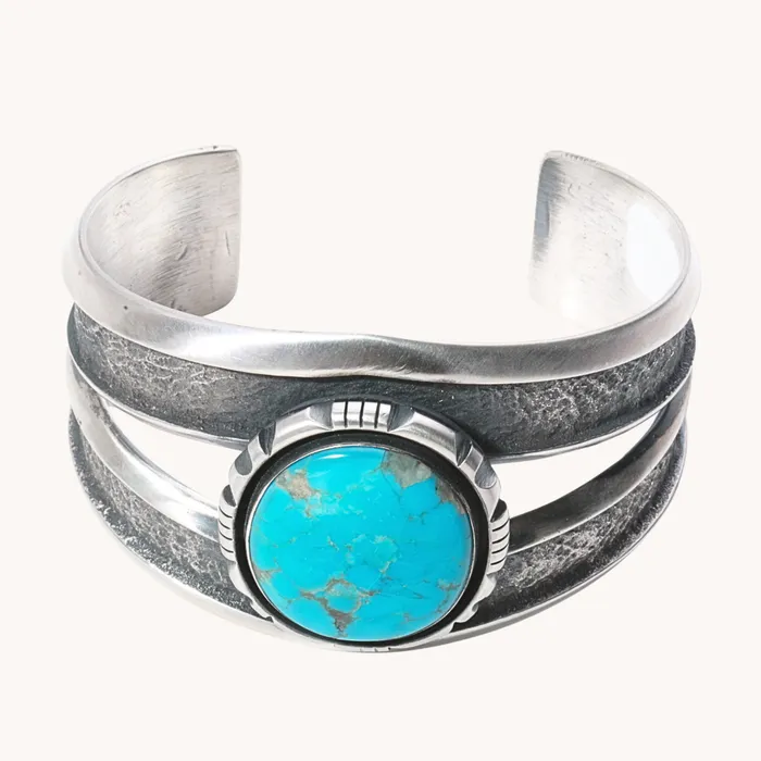 Mens Turquoise Cuff Bracelet TSkies Jewelry Bracelets