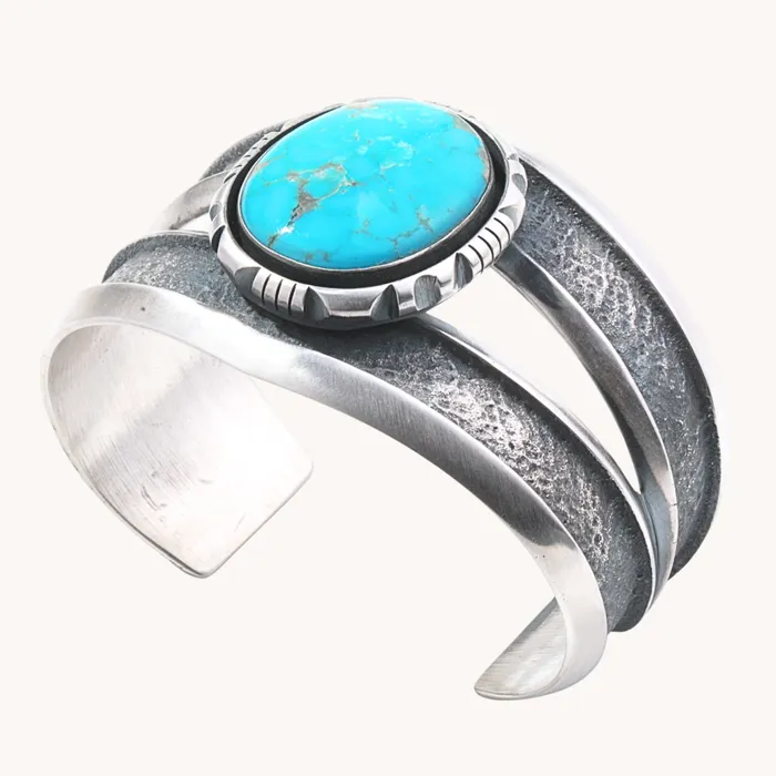 Mens Turquoise Cuff Bracelet TSkies Jewelry Bracelets