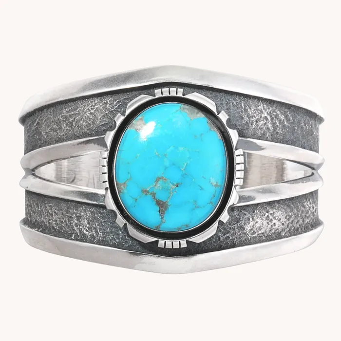 Mens Turquoise Cuff Bracelet TSkies Jewelry Bracelets