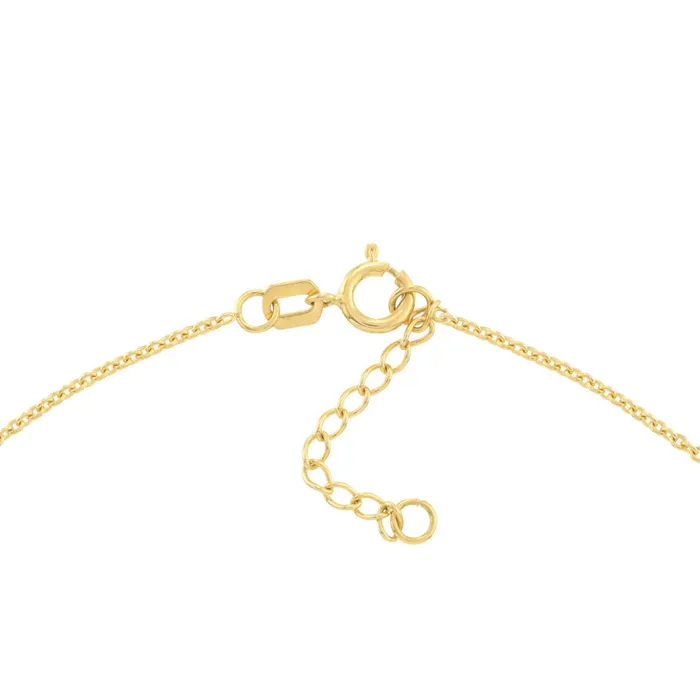 Necklaces Alexis Jae 14K Gold Evil Eye Anklet
