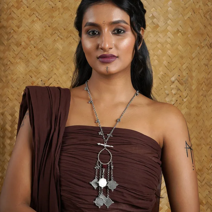 Necklaces Teejh Teejh Varshapana Coin Necklace