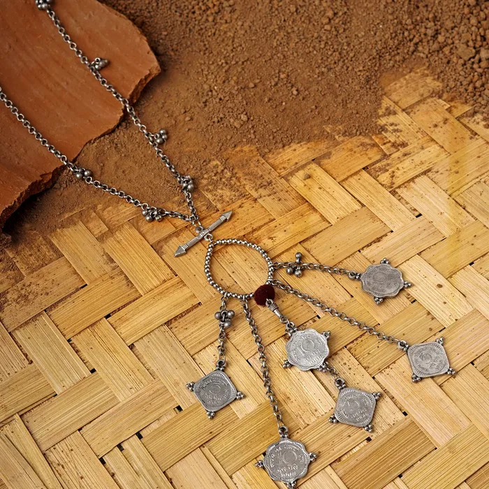 Necklaces Teejh Teejh Varshapana Coin Necklace