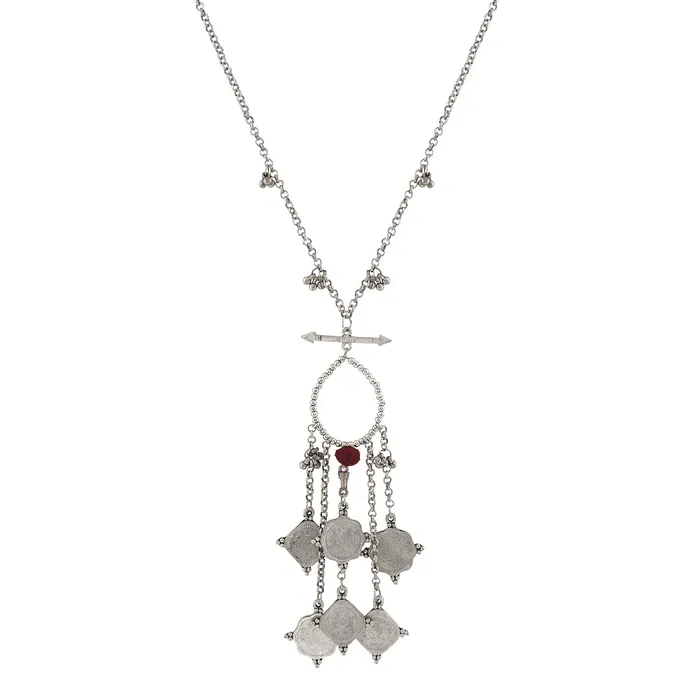 Necklaces Teejh Teejh Varshapana Coin Necklace