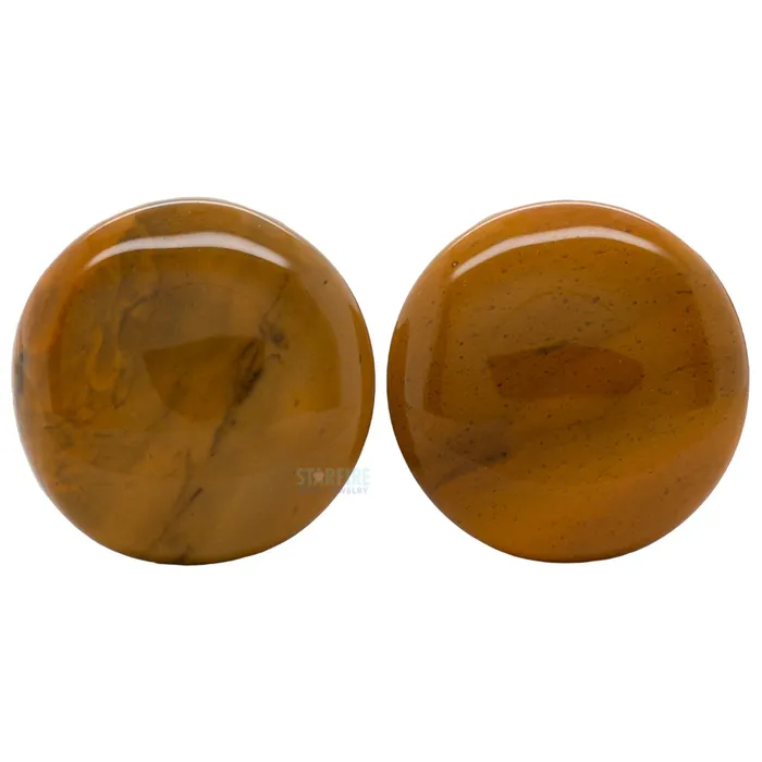 Oracle Body Jewelry Stone Plugs Mookaite Rings