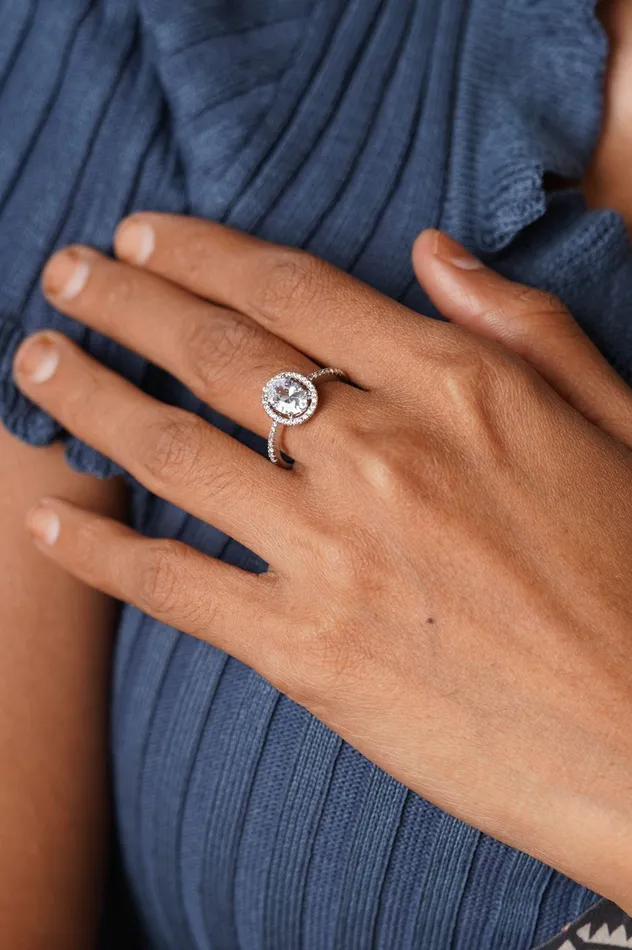 Oval Solitaire Ring attrangi1 Rings Oval Solitaire Ring attrangi1 Rings