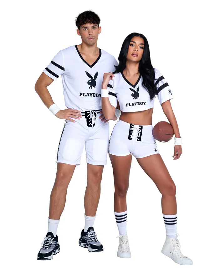 PB161 3PC Playboy Sporty Football Player Roma Costume Inc Earrings PB161 3PC Playboy Sporty Football Player Roma Costume Inc Earrings